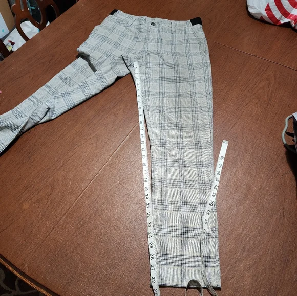 Zara Plaid Pants - Picture 3 of 8